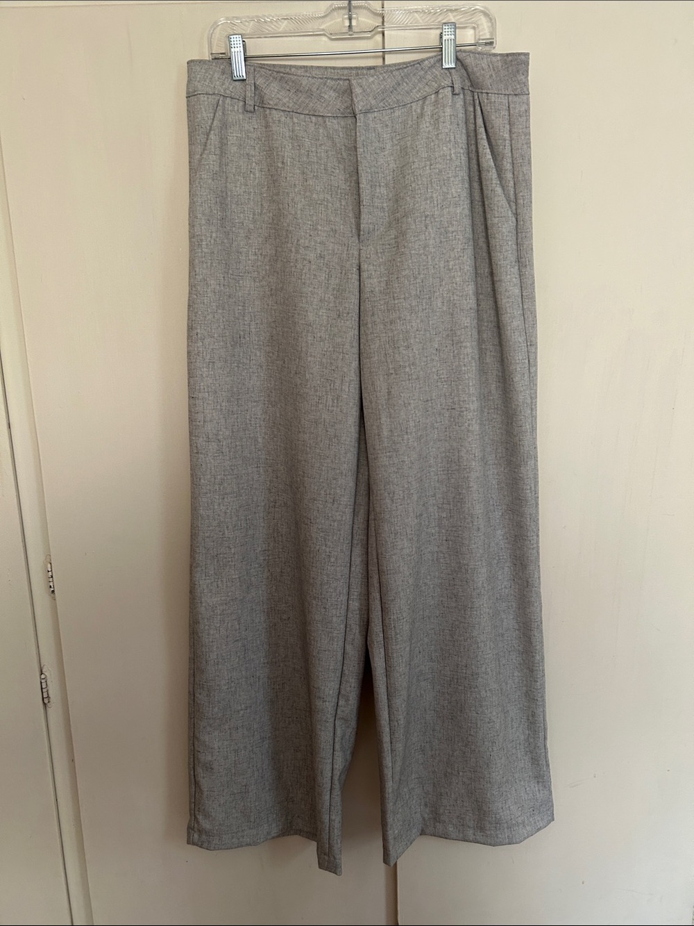 SHEIN Gray Wide Leg Pants